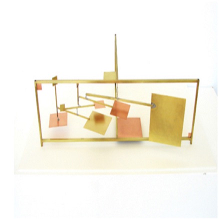 Dialogue 4
Brass and copper
7" x 24" x 23"

